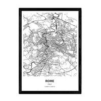 POSTER Rom - Italien A3 Rahmenlos - Klar, Papier (29.7/5/42cm) - Nacnic