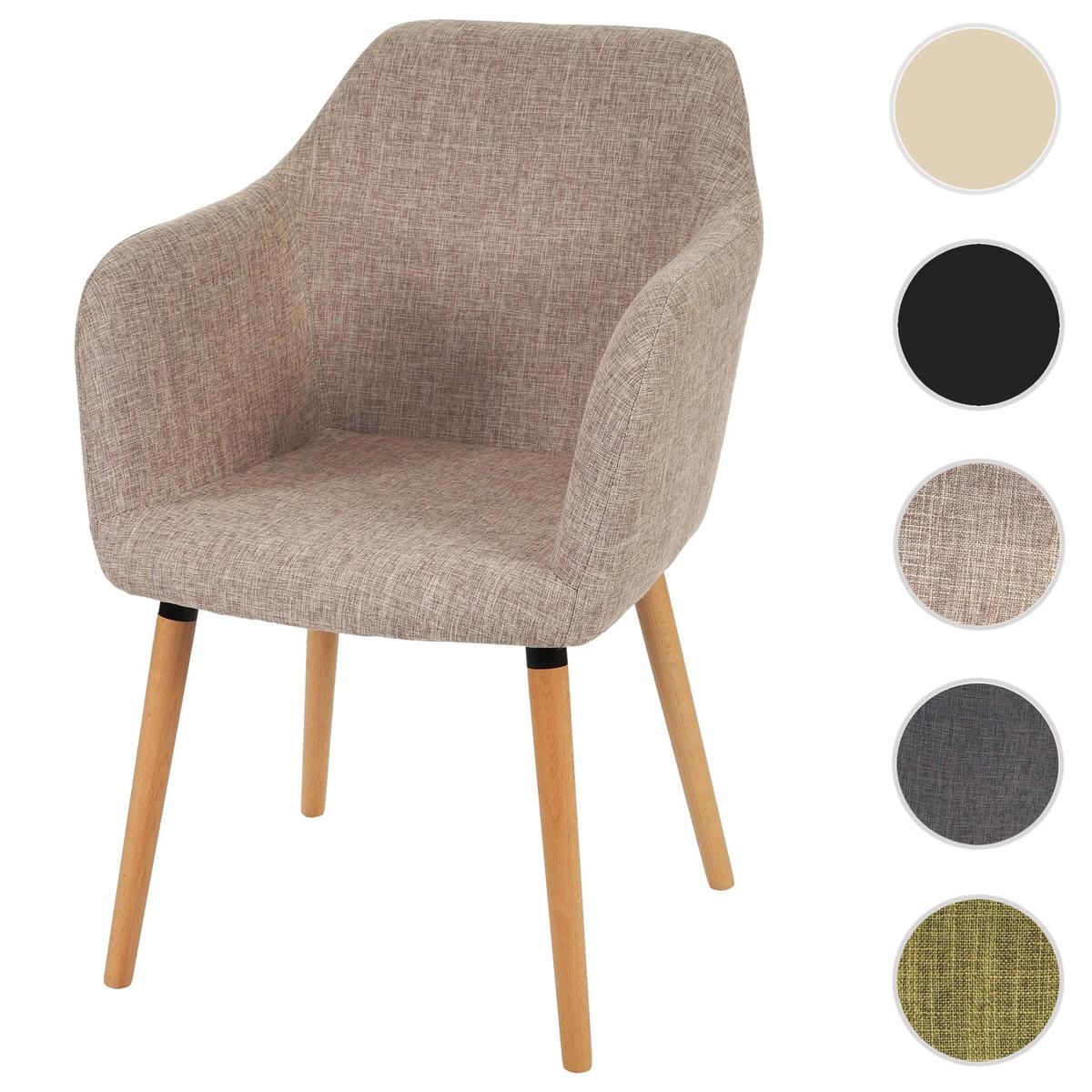 ESSZIMMERSTUHL Beige, Grau - Greige/Beige, Textil (58/88/64cm) - MCW