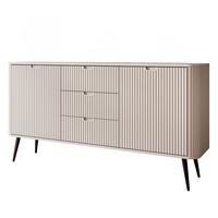 KOMMODE ZAIRA KSZ168 mit Schubladen Kaschmir - Kaschmir, Holzwerkstoff (168/87/39cm) - Lookway