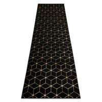 TEPPICH Gloss 70/200 cm - Schwarz, Textil (70/200cm) - rugsX