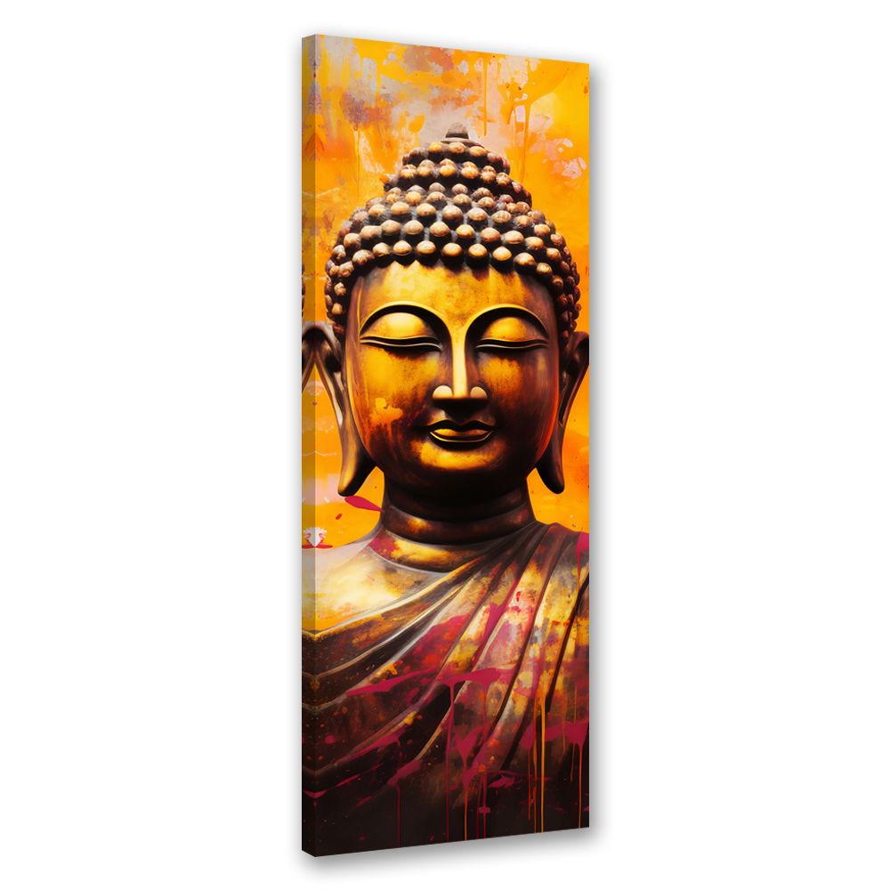 KUNSTDRUCK Gelb 30/90 cm - Gelb, Textil (30/90cm) - KUNSTLOFT
