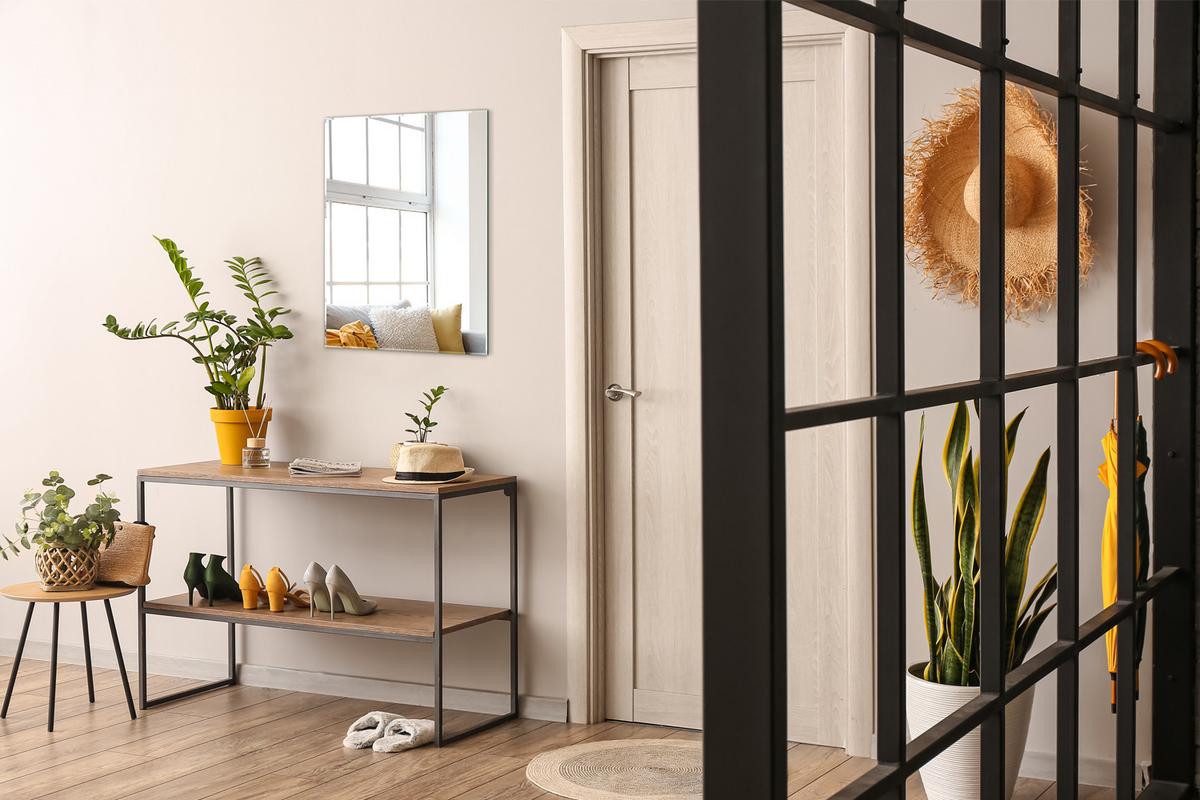 SPIEGEL Rechteckig 70x50 cm - Transparent, Glas (70/50/0.4cm) - Wallfluent