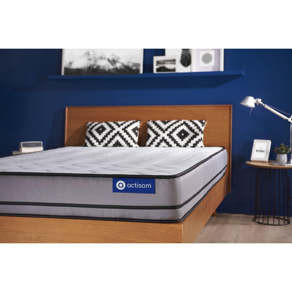 MATRATZE Actiflex night Taschenfederkern 80 x 200 cm h4 - Weiß, Textil (80/200cm) - ACTISOM