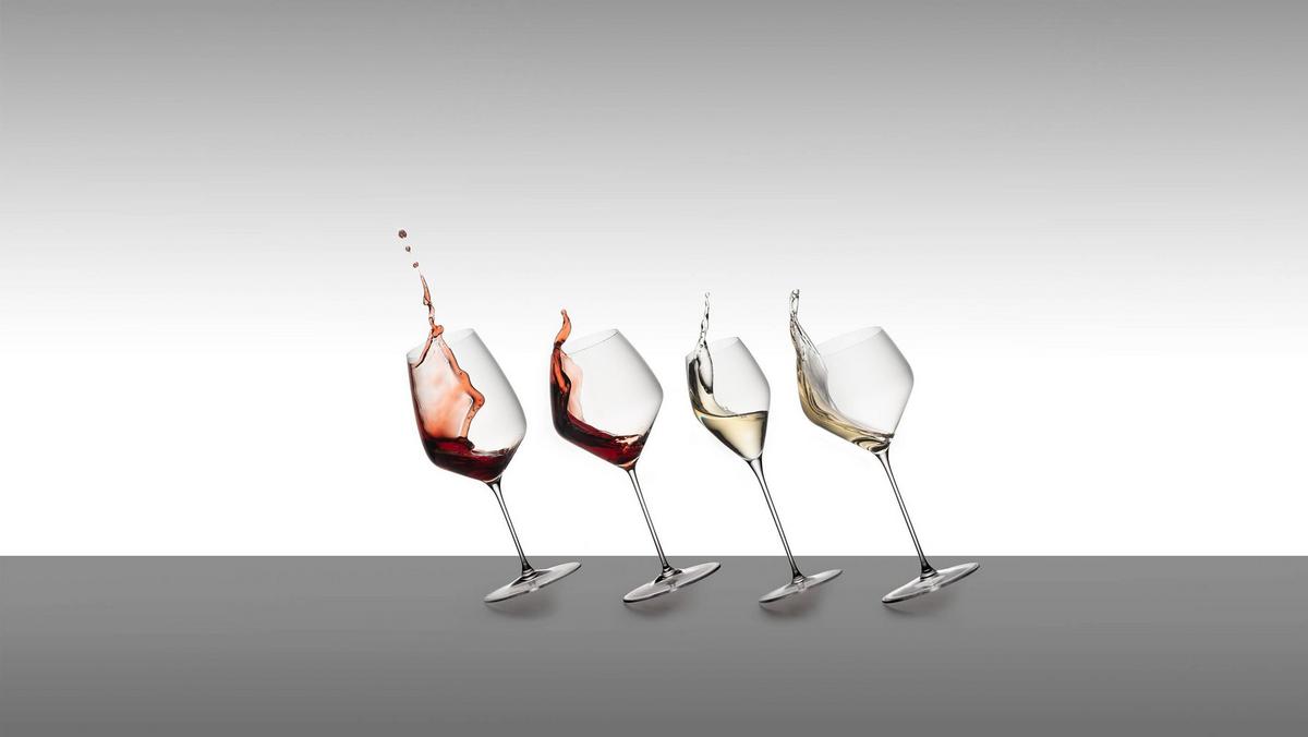 WEIN-TASTING-SET + POLIERTUCH Veloce transparent 4-tlg. - Transparent, Glas (0.001L) - Riedel