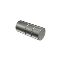 ENDSTÜCKE FÜR GARDINENSTANGEN 16 mm Ø, Caras Edelstahl-Optik, Packung 2 Stück - Edelstahlfarben, Metall (5/2.2/2.2cm) - INTERDECO