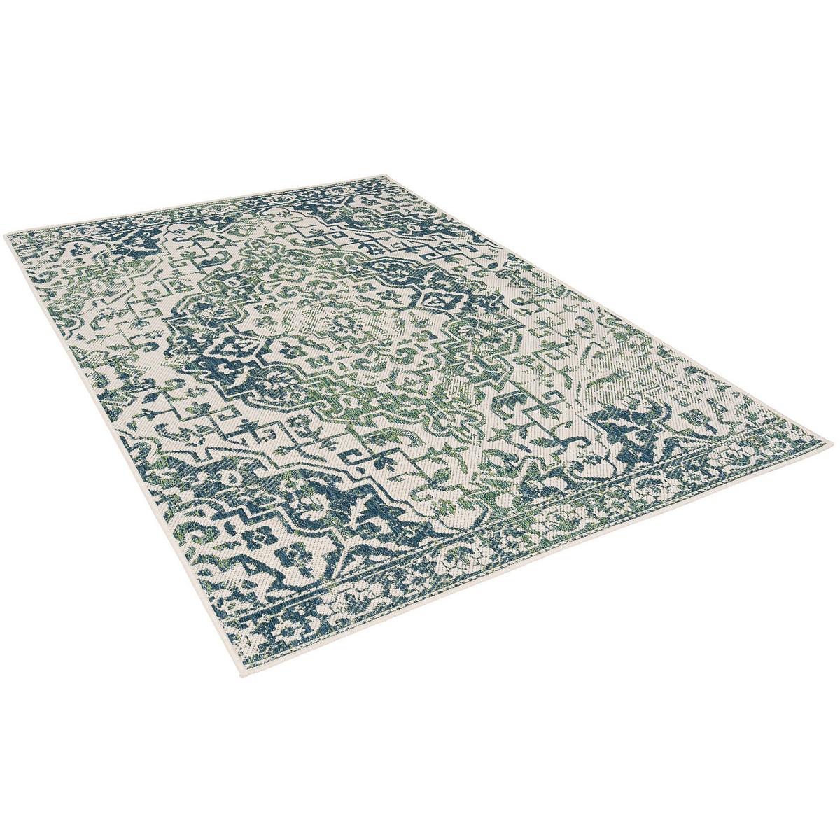 IN- UND OUTDOOR TEPPICH CARPETTO - Mintgrün, Textil (200/285cm) - Pergamon