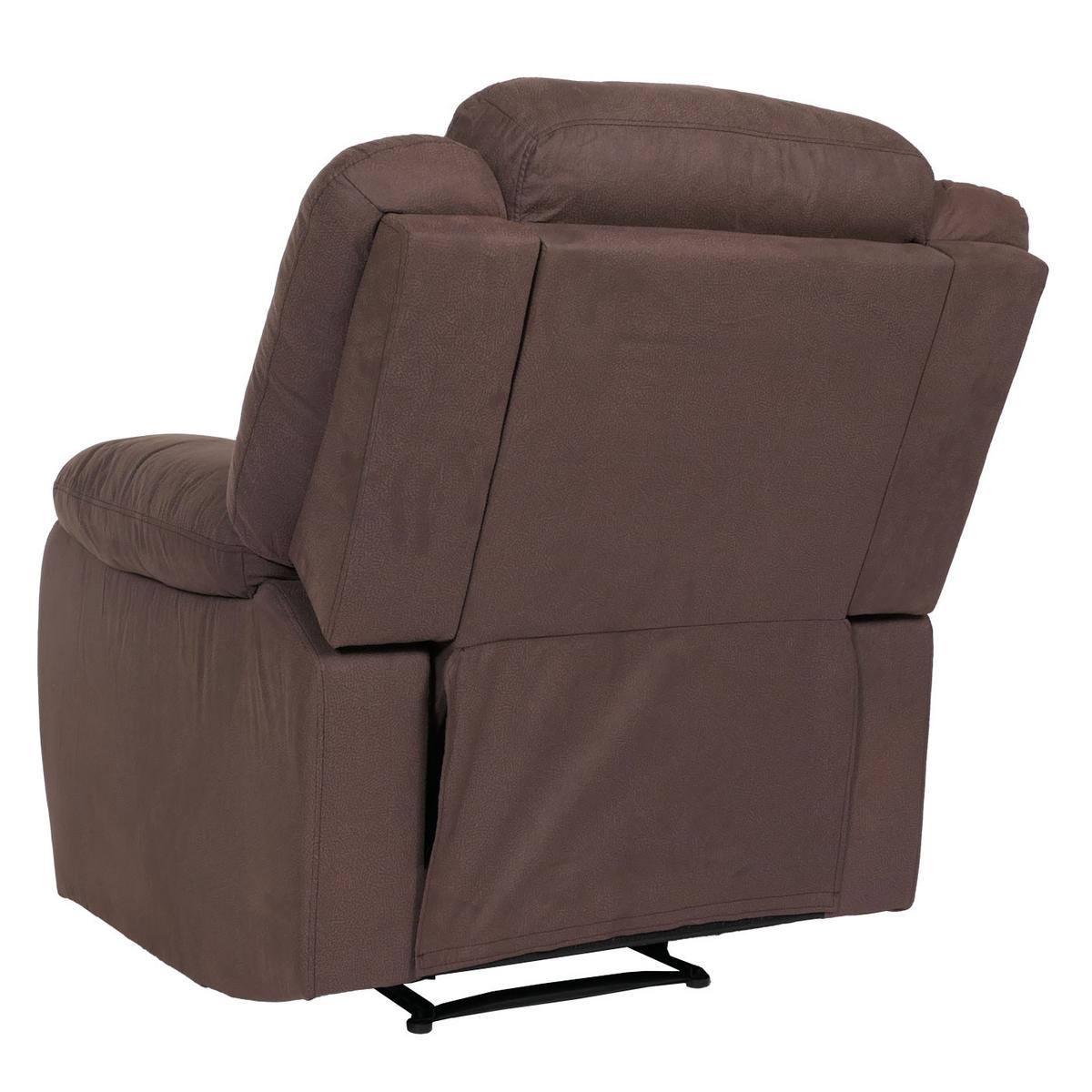 FERNSEHSESSEL XXL Braun - Braun/Grau, Textil (95/103/88cm) - MCW