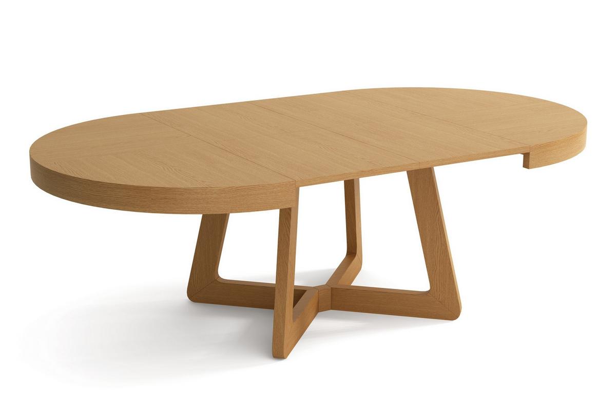ESSTISCH SOLIS Ausziehbar 130 - 230 / 130 x 76 cm - Eichefarben, Holz (130/130/76cm) - MASSENO
