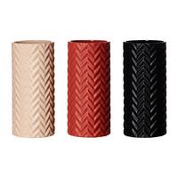 VASEN Zick Zack bunt 25 cm 3er Set - Multicolor, Keramik (25cm) - Ritzenhoff Breker