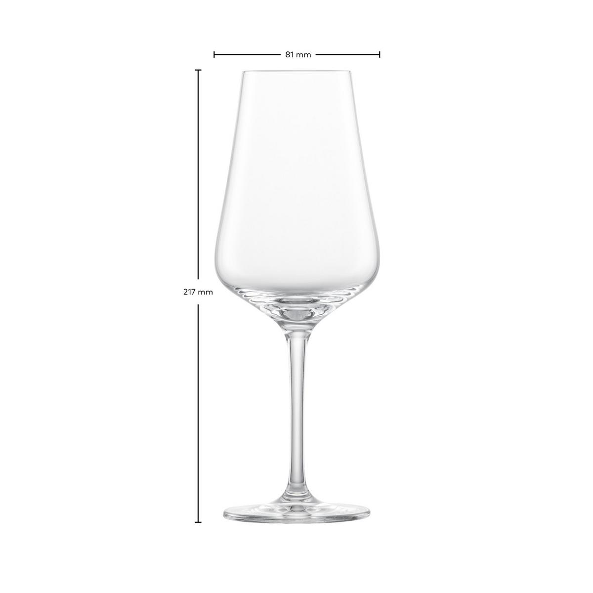WEISSWEINGLÄSER Bouquet transparent 370 ml 2er Set - Transparent, Glas (0.37L) - Zwiesel Glas