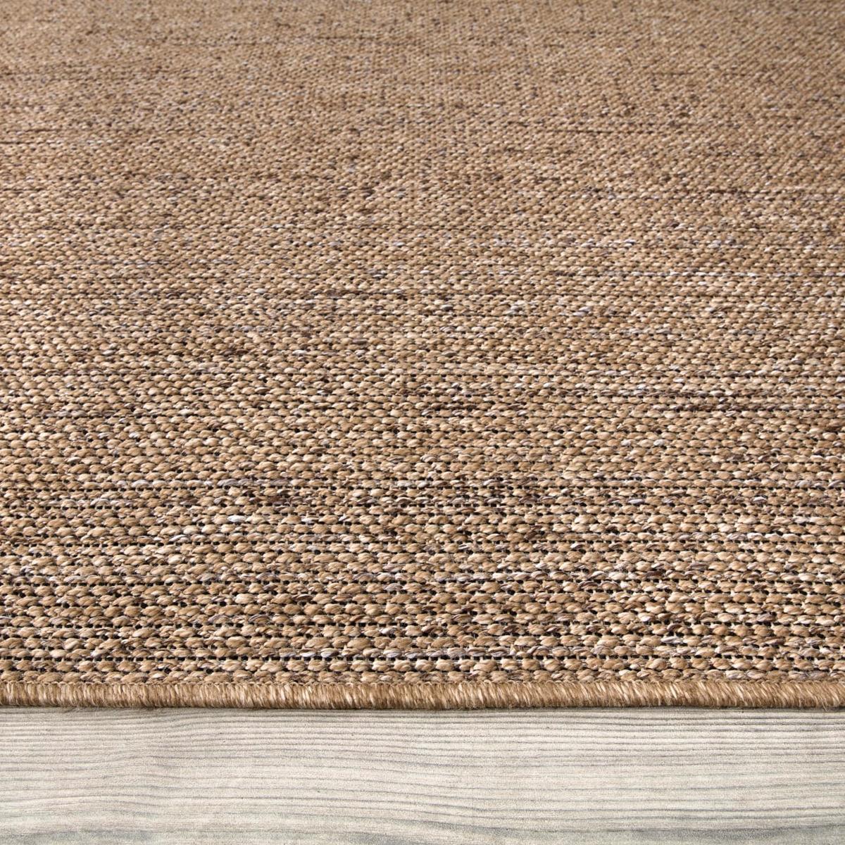 FLACHWEBTEPPICH, meliert, aus Polypropylen, Beige, 200 x 280 cm - Beige, Textil (280/200cm) - KADIMA DESIGN