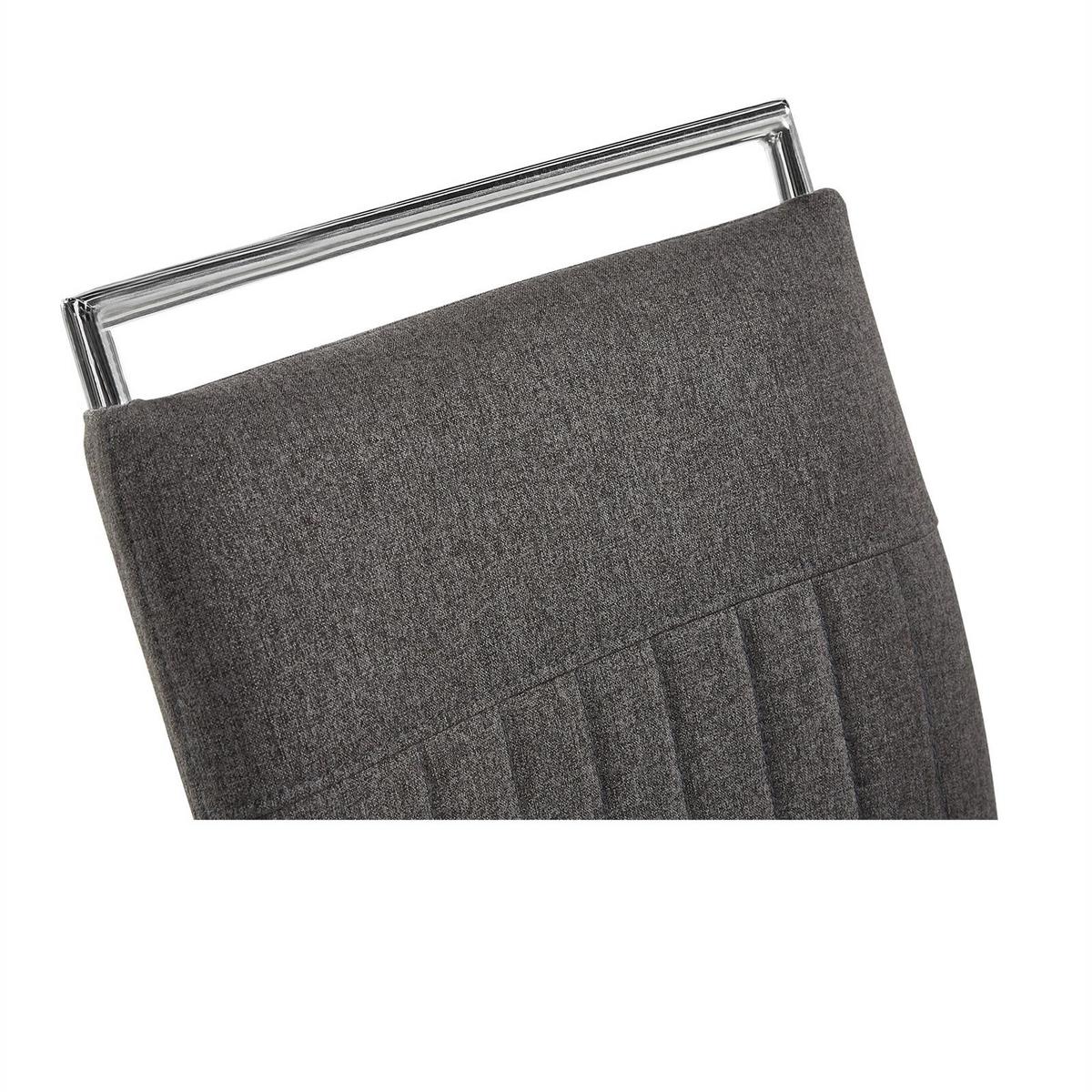 ESSZIMMERSTUHL ERICA 4er-Set dunkelgrau - Dunkelgrau, Textil (42/101/58cm) - CARO-Möbel