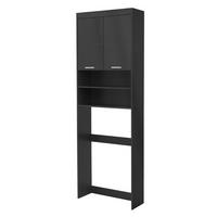 WASCHMASCHINENSCHRANK 187,5x63 cm Dunkelgrau - Grau, Holzwerkstoff (24/187.5/63cm) - ML-DESIGN