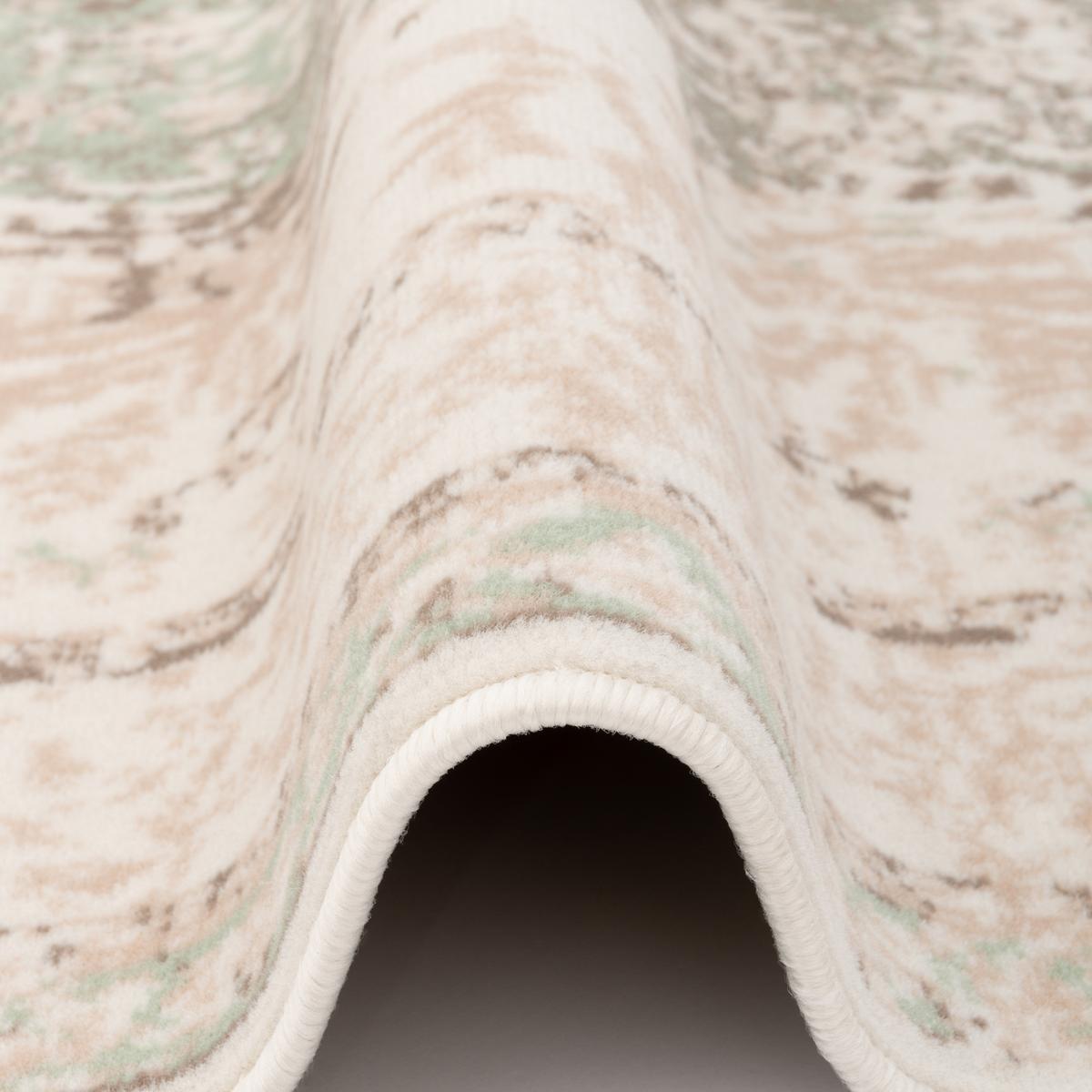 DESIGNER TEPPICH POP-VINTAGE - Mintgrün, Textil (120/170cm) - Pergamon