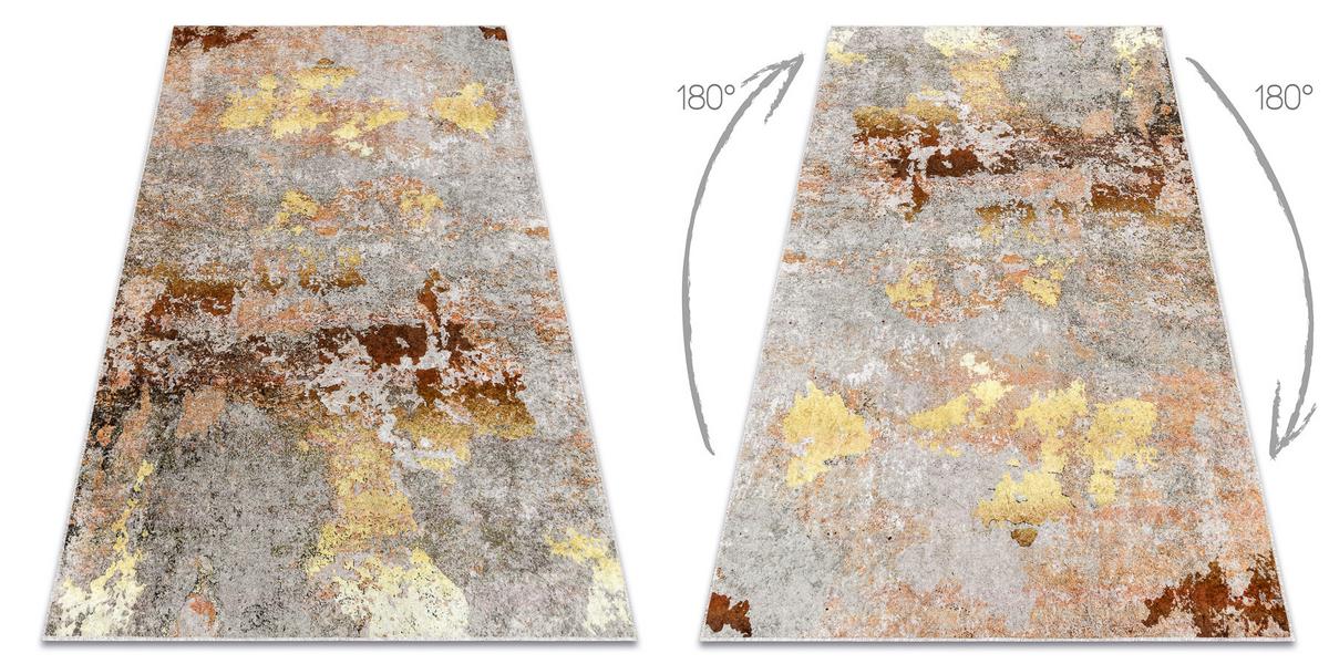 TEPPICH Miro 140/190 cm - Grau, Textil (140/190cm) - rugsX