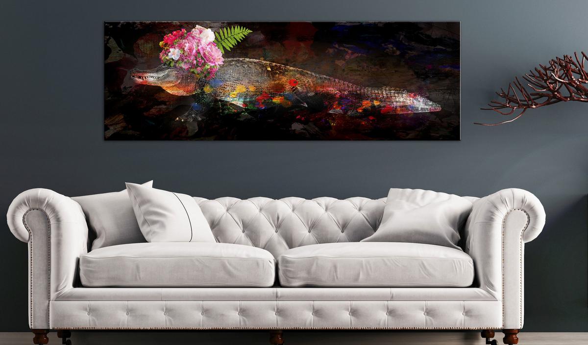 KUNSTDRUCK Bunt 150/50 cm - Multicolor, Textil (150/50cm) - KUNSTLOFT