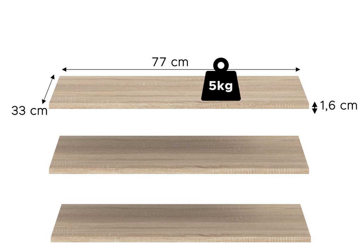 KLEIDERSCHRANK kaschmir 80 x 140 cm, Wäscheschrank 2-türig - Kaschmir/Schwarz, Holzwerkstoff/Kunststoff (80/140/37cm) - Inn.Furn