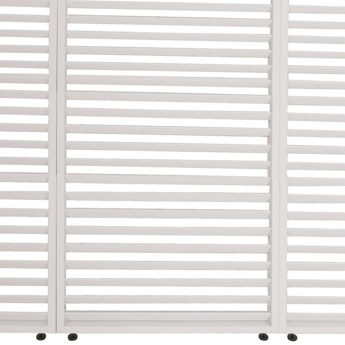 PANEELE FÜR PERGOLA Weiß 4er-Set-Set - Weiß, Metall (369/204/4cm) - MCW