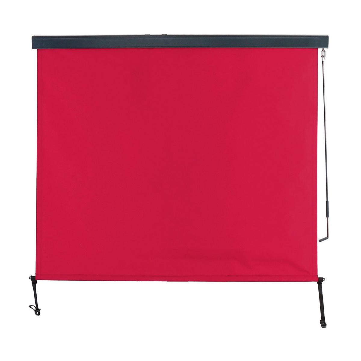 VERTIKALMARKISE Bordeaux - Bordeaux, Textil (180/250/8cm) - MCW