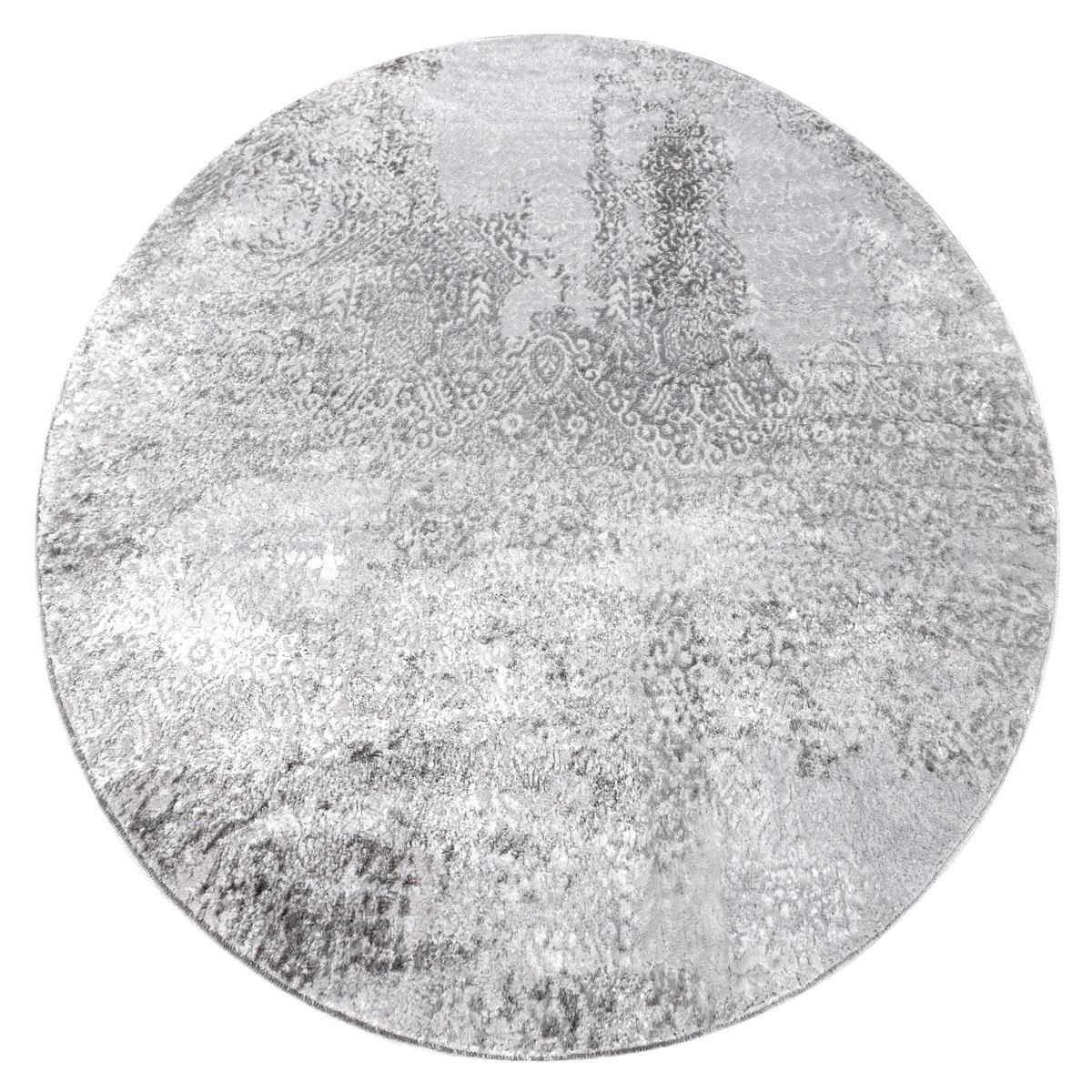 TEPPICH Mefe 200 cm - Grau, Textil (200/200cm) - rugsX