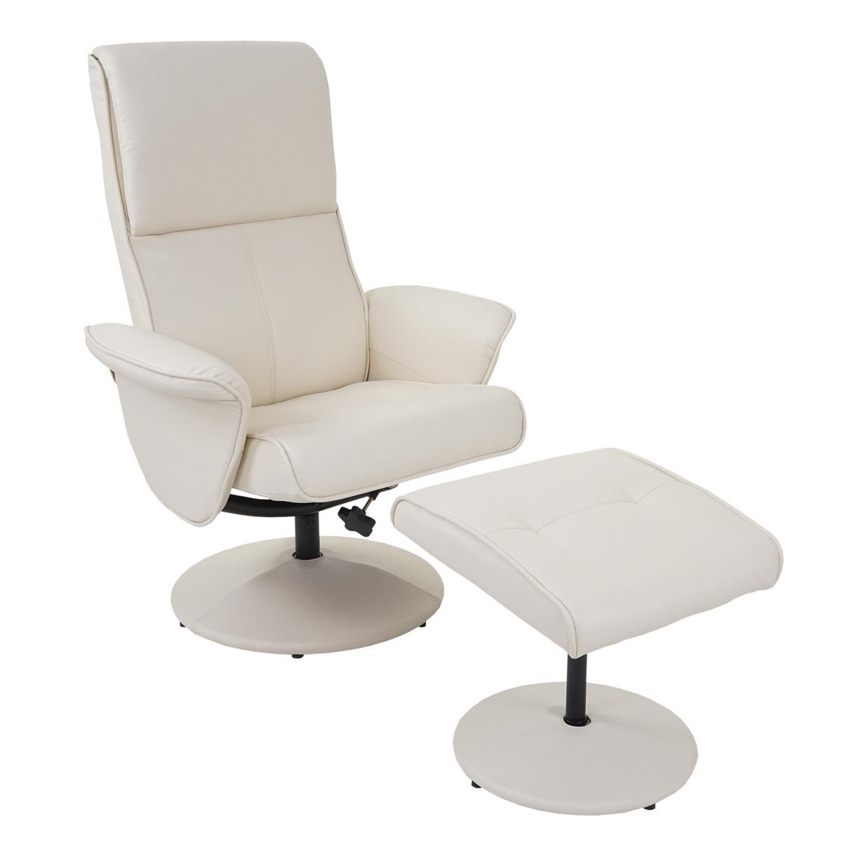 RELAXSESSEL Beige - Beige, Textil (75/114/125cm) - MCW