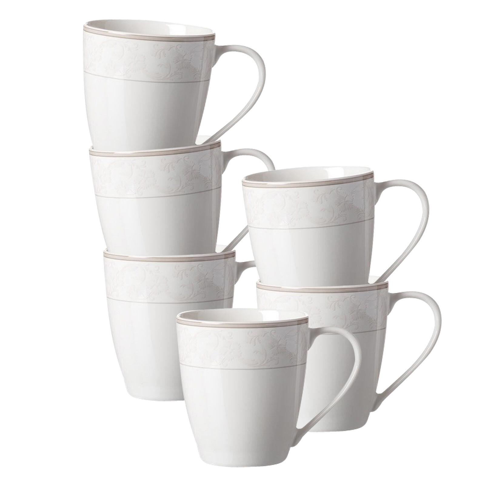 HENKELBECHER Isabella beige 350 ml 6er Set - Beige, Keramik (0.35L) - Ritzenhoff Breker