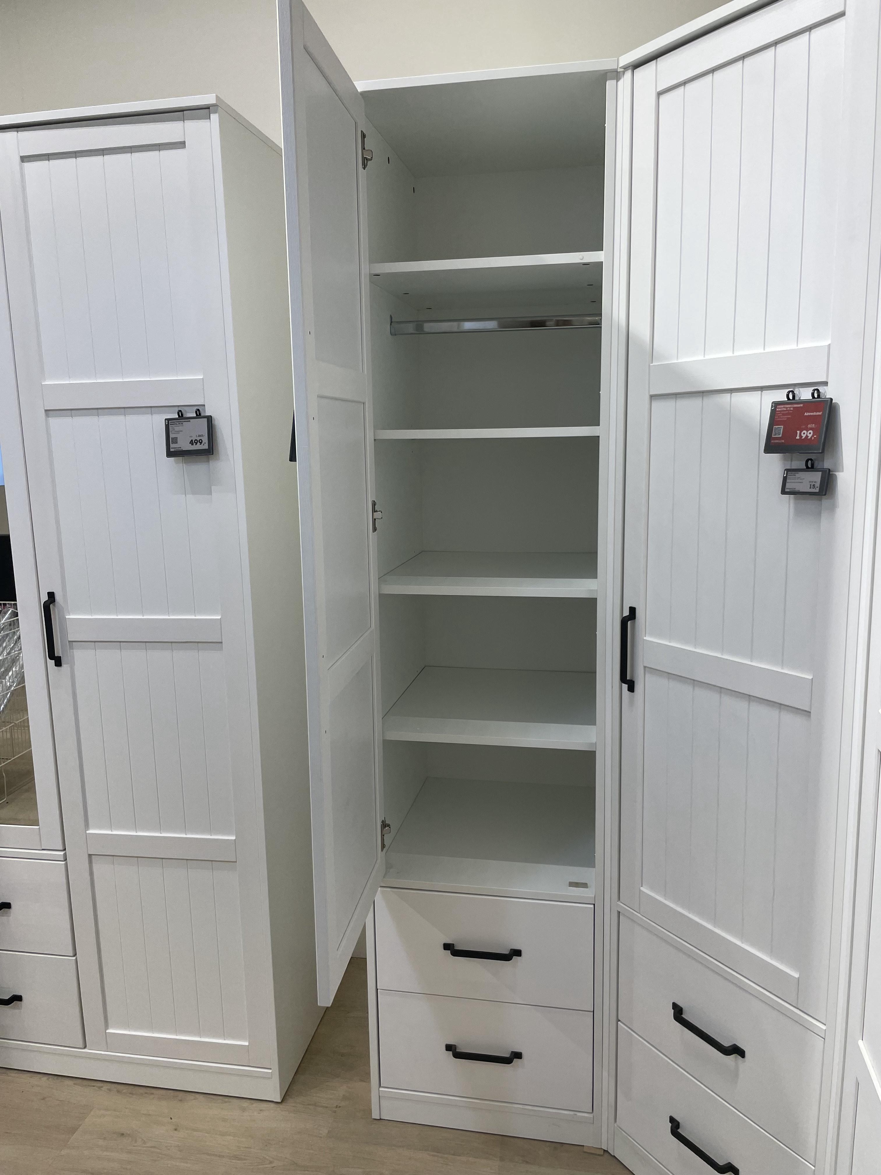 Drehtürenschrank Madita 1T/2L