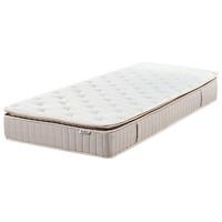 LATEX-TASCHENFEDERKERNMATRATZE H2/3 Mittel 90/200 cm Daydream - Weiß, Textil (90/200cm) - Beliani