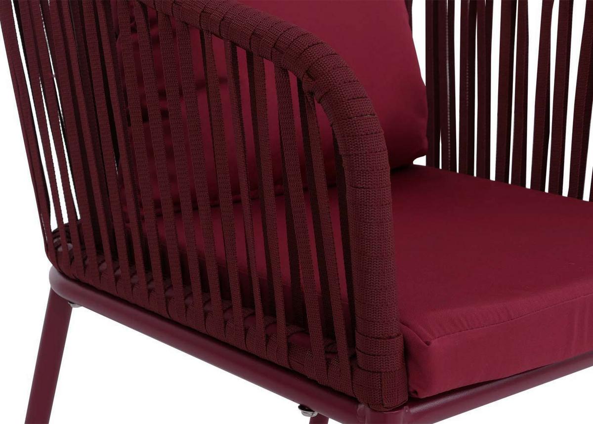 GARTENSTUHL Bordeaux - Bordeaux, Textil (55/75/55cm) - MCW