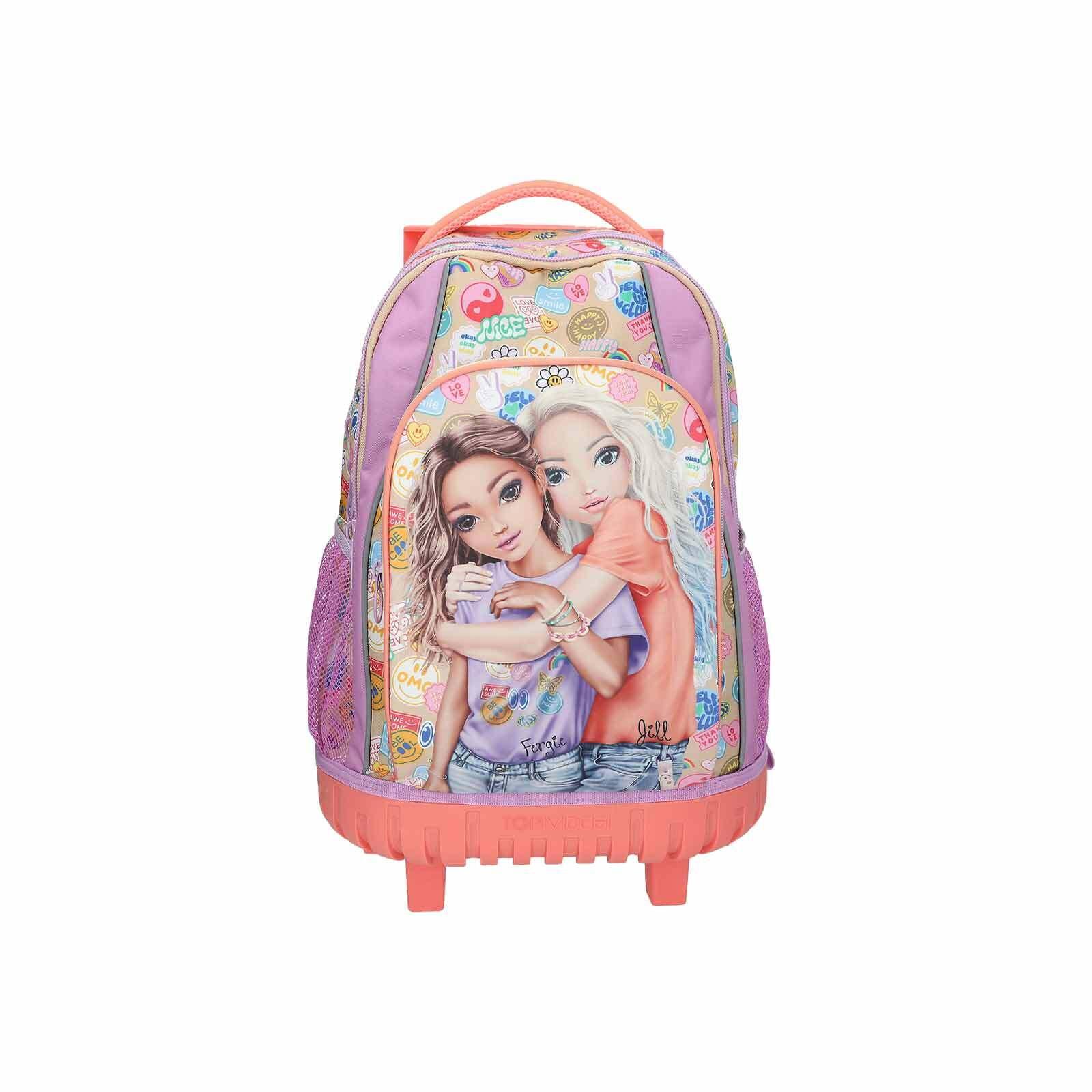SCHULRUCKSACK TROLLEY GIRL POWER TOPModel bunt 25 x 32 x 37,5 cm - Multicolor, Textil (32/25cm) - Depesche Germany
