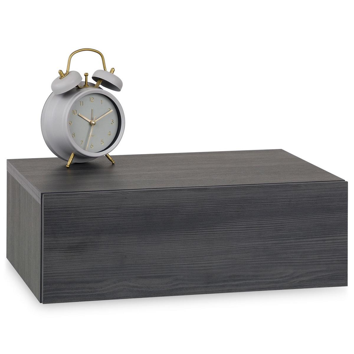 HÄNGENDER NACHTTISCH ANNE - Eschefarben, Holzwerkstoff (42/14/30cm) - CARO-Möbel