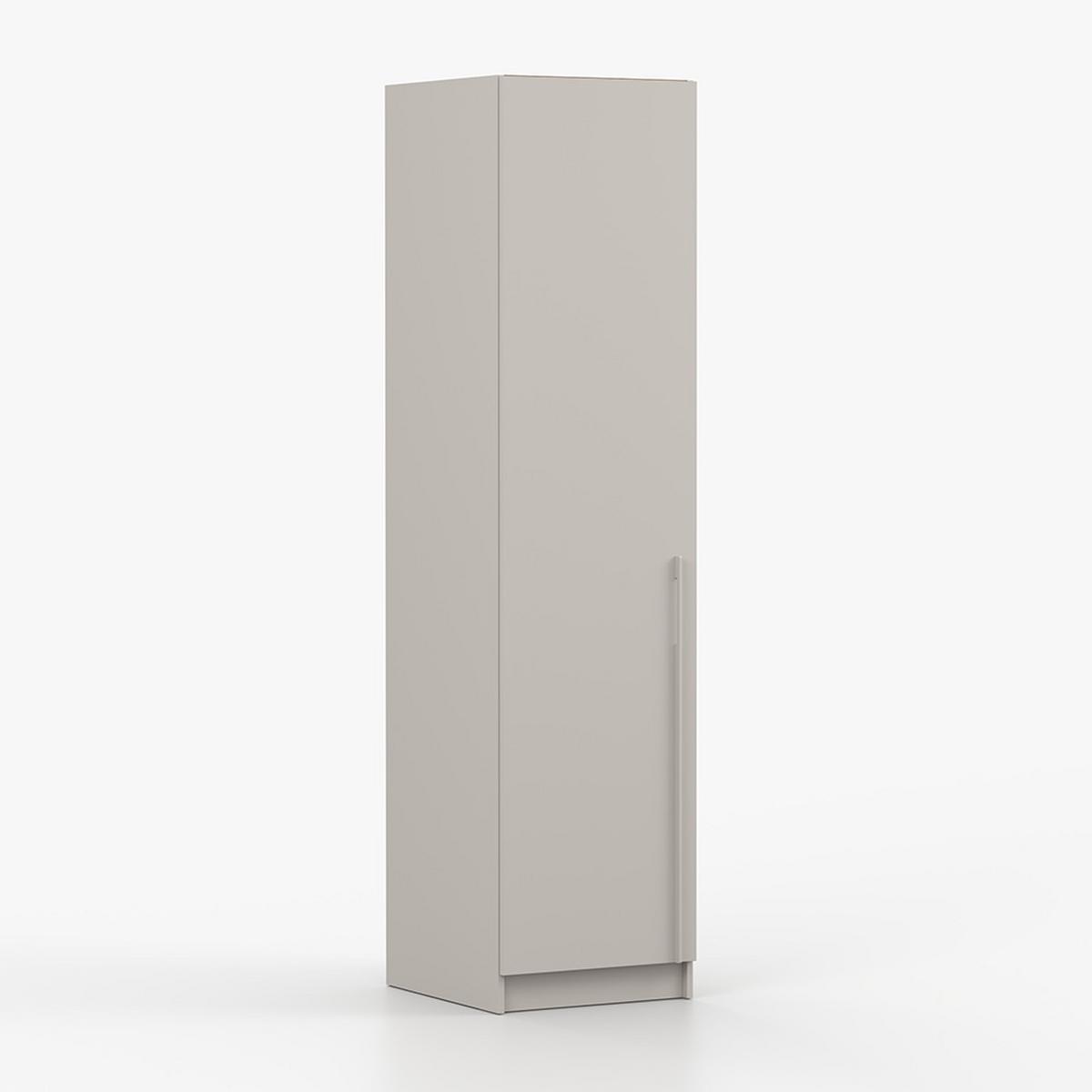 DREHTÜRENSCHRANK ROSA 1D 50/210/55, 1-türig, Kaschmir - Kaschmir, Holzwerkstoff (50/210/55cm) - imoebel24