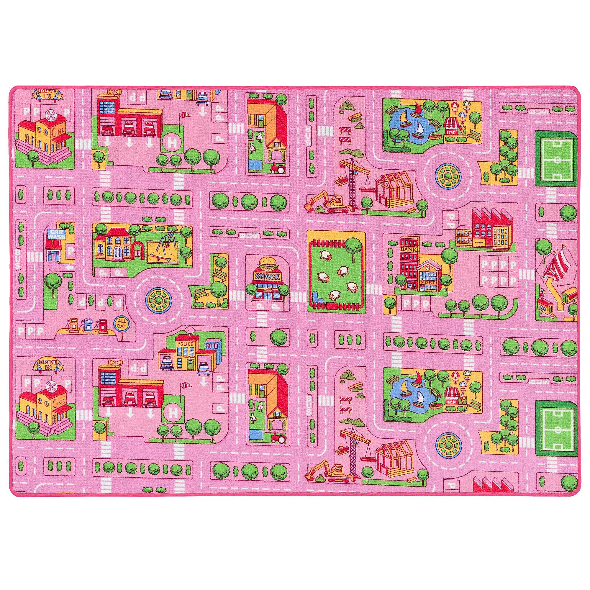 STRASSENTEPPICH BEIDSEITIG GIRLS - Rosa, Textil (200/300cm) - Pergamon
