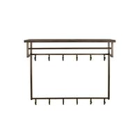 GARDEROBE AUREA Bronze Metall - Bronzefarben, Metall (100/80/33cm) - KAWOLA