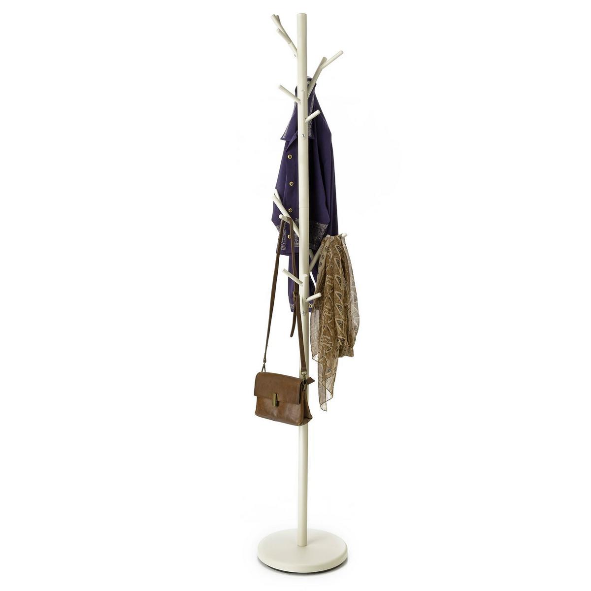 KLEIDERSTÄNDER ZENO beige - Beige, Metall (30/177/30cm) - IDIMEX