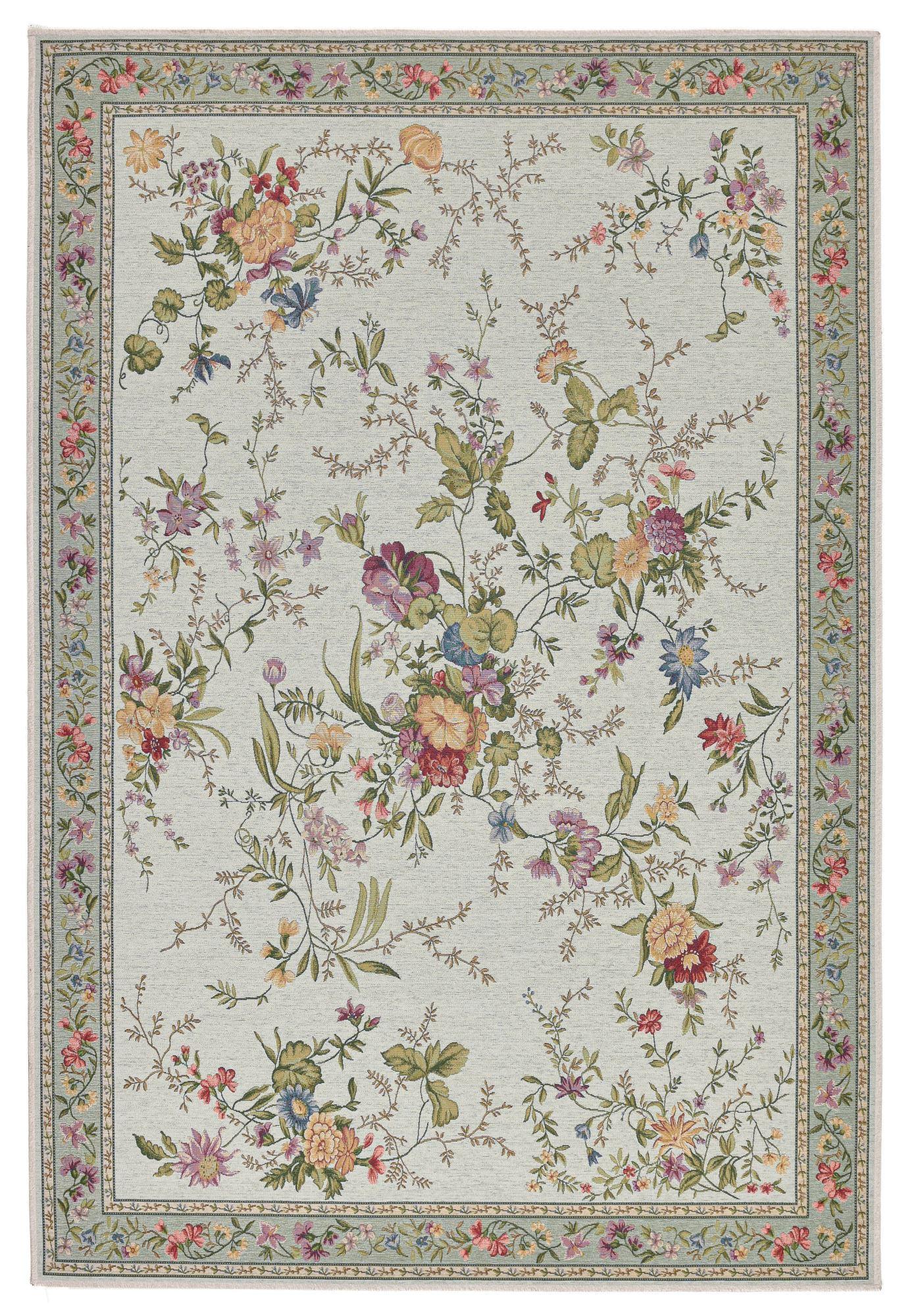 FLACHWEBTEPPICH Flomi 80x150 cm - Mintgrün, Textil (80/150cm) - THEKO