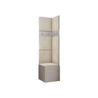GARDEROBEN-SET Orion XXI - Kaschmir/Creme, Holzwerkstoff/Kunststoff (42/186/46cm) - MIRJAN24