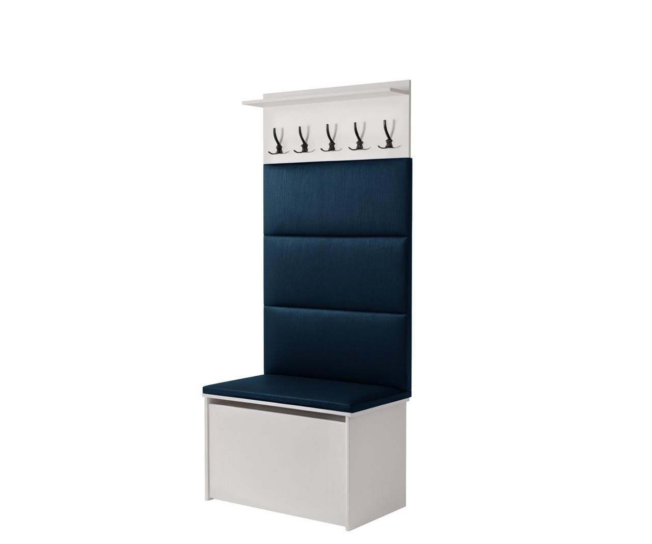 FLURMÖBEL Andy - Dunkelblau, Holzwerkstoff (40/192/73cm) - RAUMHIRSCH FURNITURE