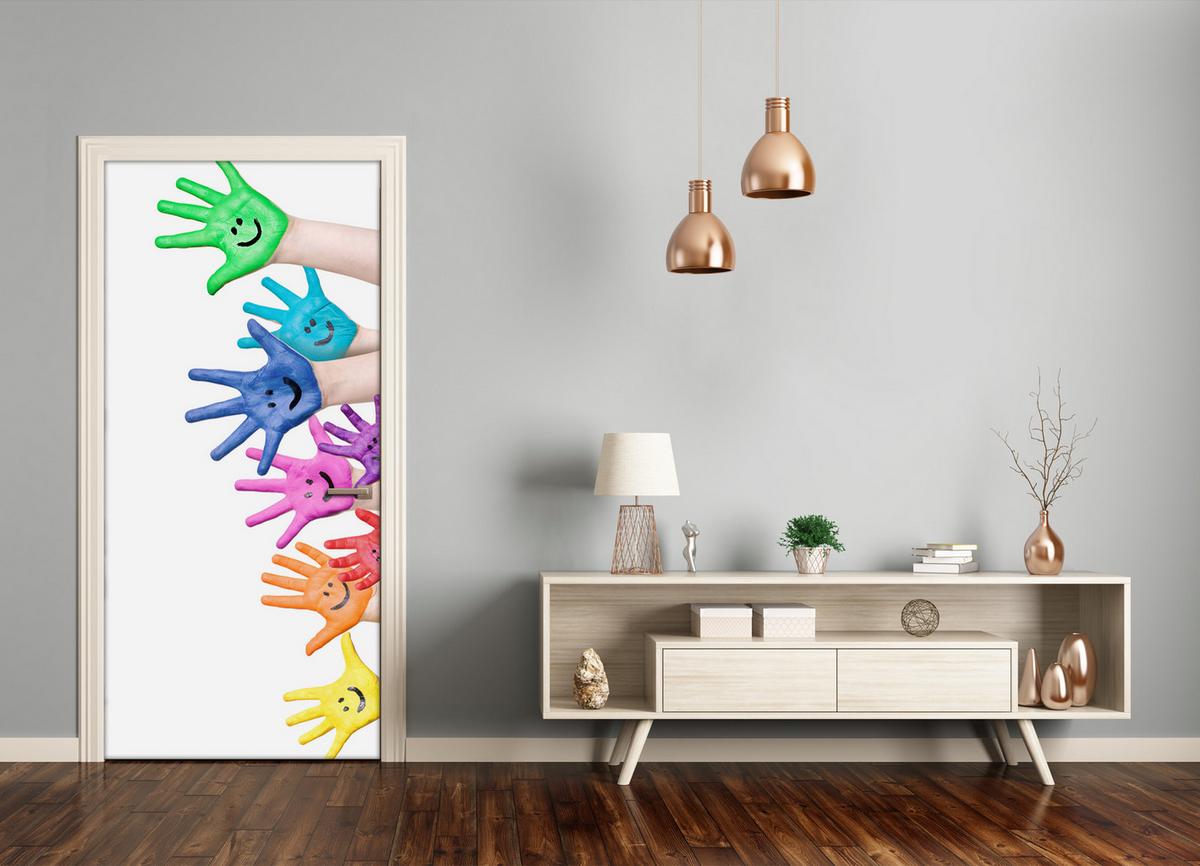 TÜRAUFKLEBER 95x205 cm Dekorativ für Türen - Multicolor, Kunststoff (95/205/0.01cm) - TULUP
