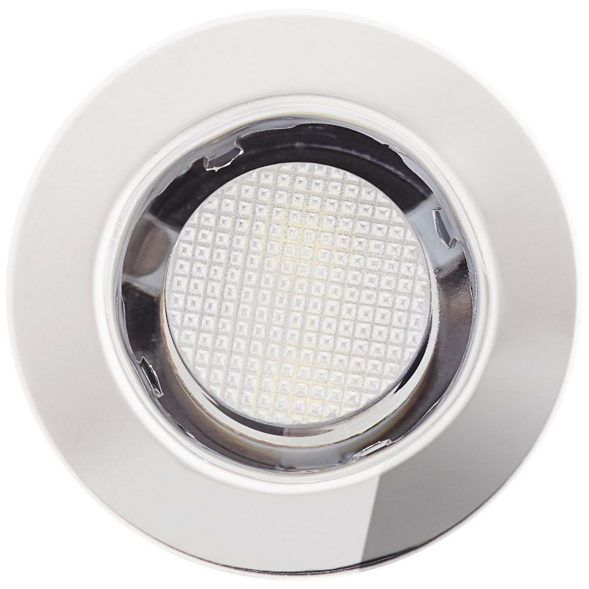 EINBAULEUCHTENSET Cosa G03093/82 - Silberfarben, Metall (3cm) - Brilliant