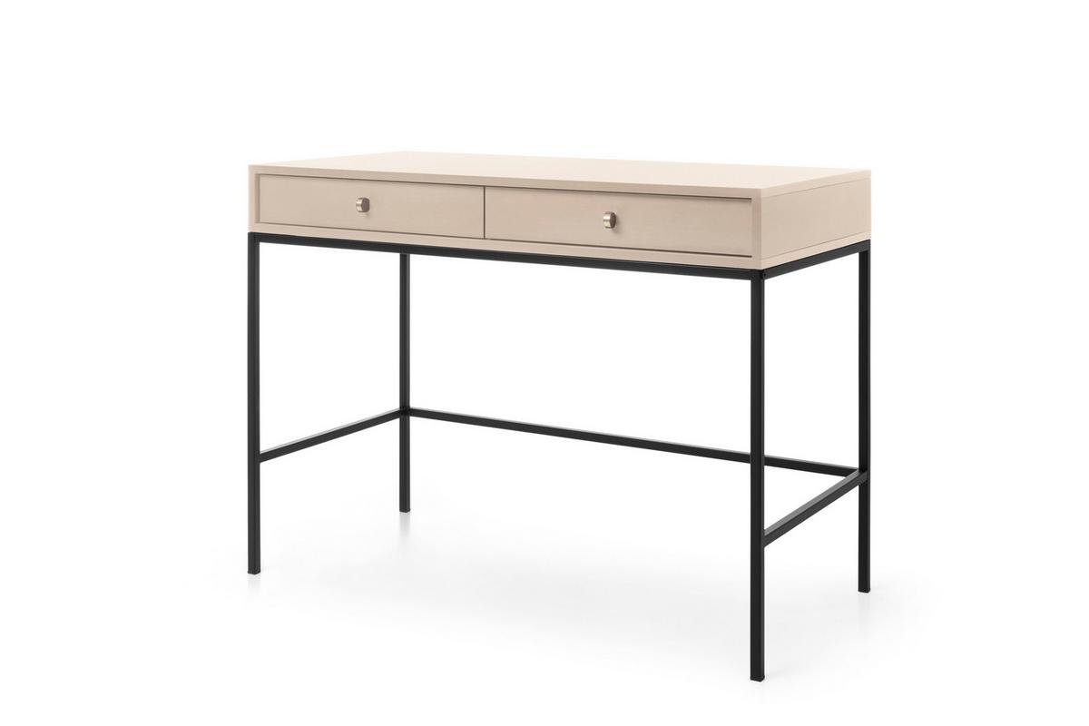 KONSOLENTISCH MONDO 104/78/50 cm mit Schubladen, Beige - Beige, Holzwerkstoff (50/104/78cm) - MASSENO