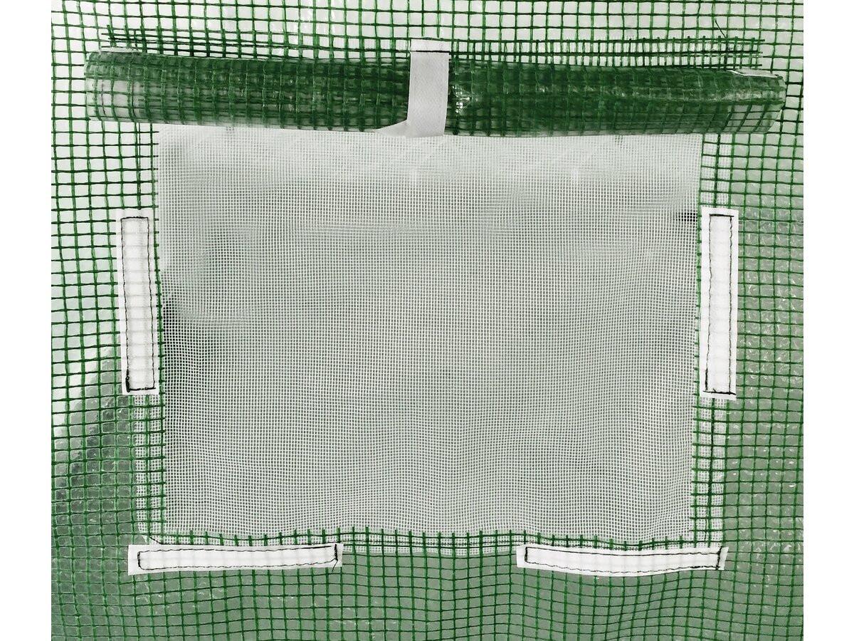 GEWÄCHSHAUSFOLIE lys Grün - Grün, Kunststoff (125/180/125cm) - Habitat Garten