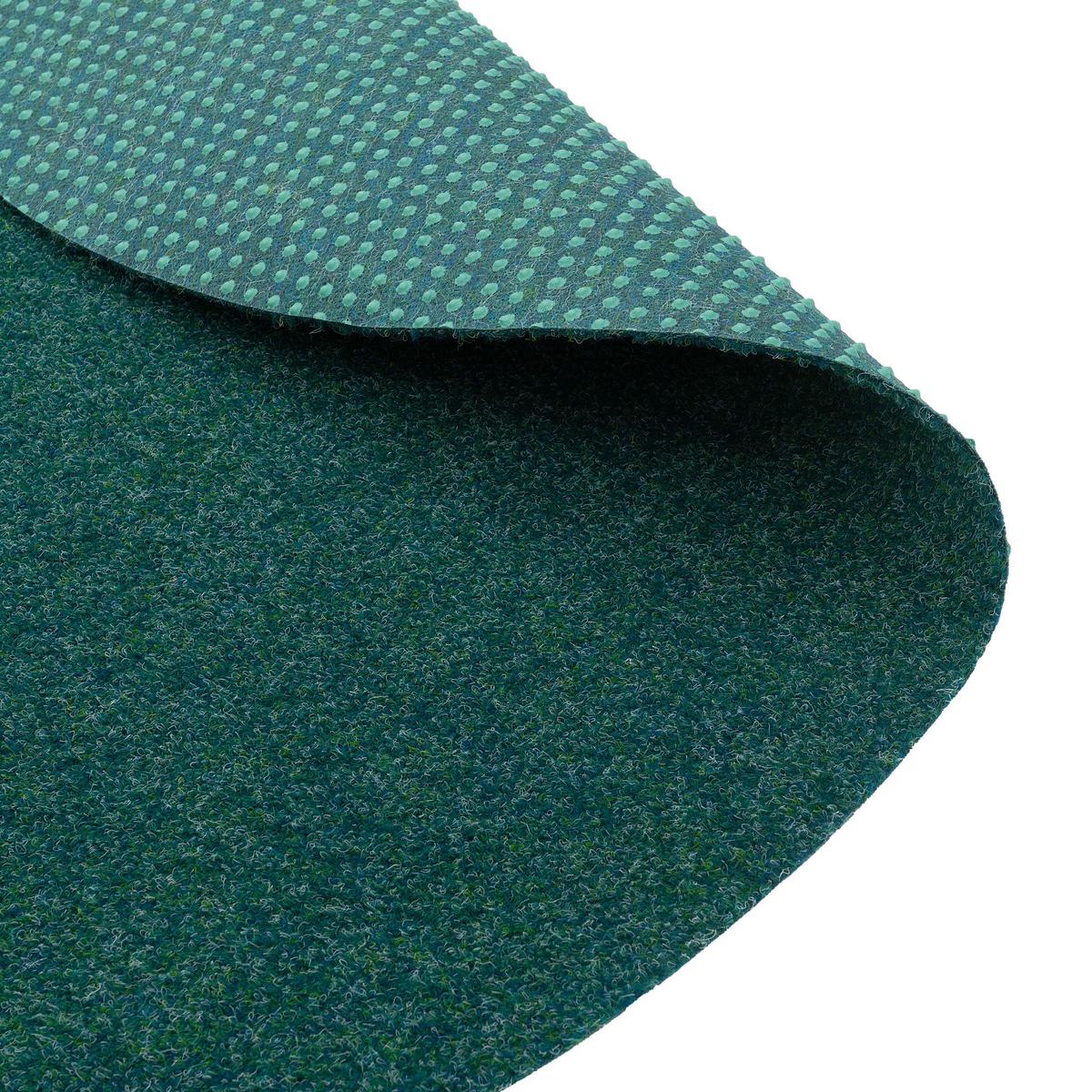KUNSTRASEN RASENTEPPICH MIT NOPPEN KINGSTON RUND - Petrol, Textil (133/133cm) - Snapstyle