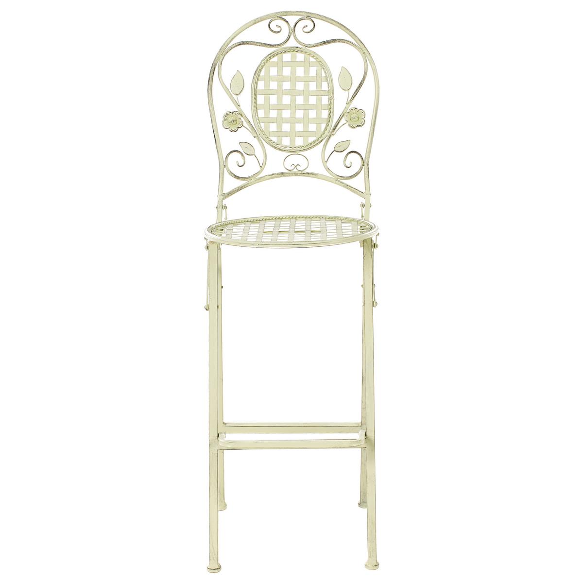 GARTENBAR-SET Grün Bivio - Grün, Metall - Beliani