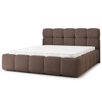 POLSTERBETT FARU SR 120x200 cm mit Bettkästen - Braun - Braun, Holz (120/200cm) - MASSENO