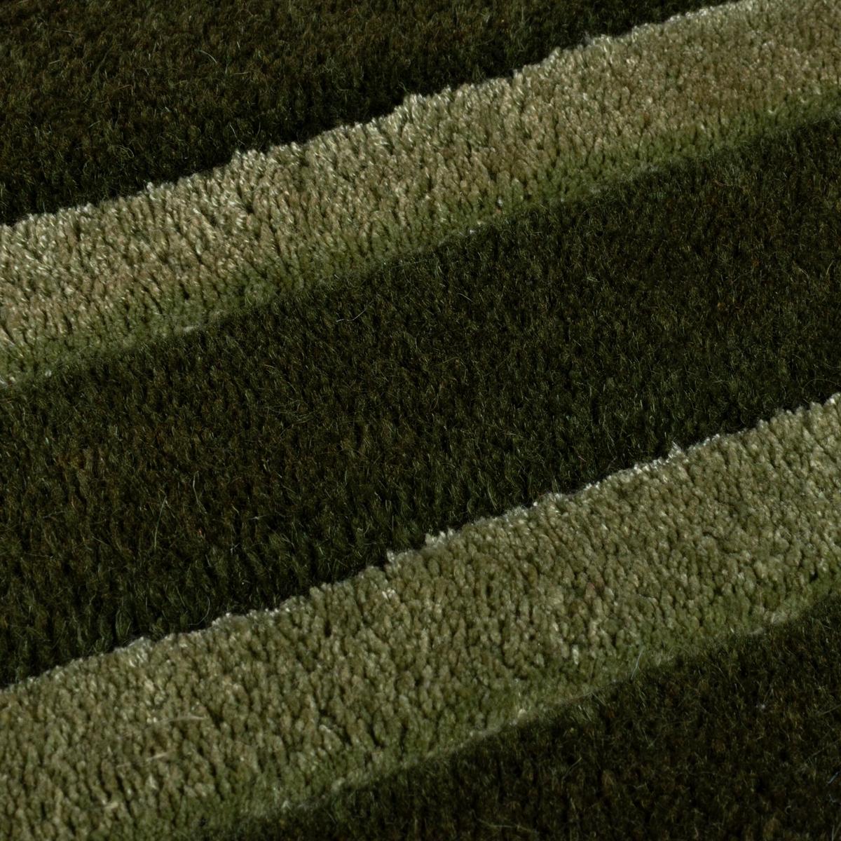 WOLLTEPPICH GLEN, mit Bordüre, Grün, 120 x 170 cm - Grün, Textil (170/120cm) - KADIMA DESIGN