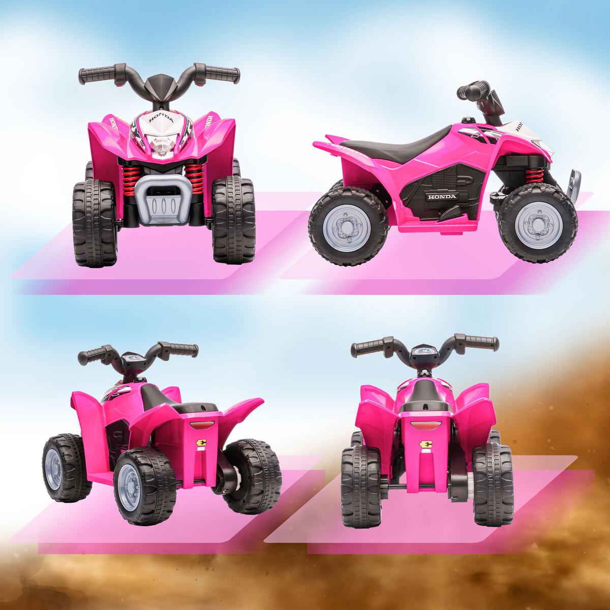 KINDERQUAD Kunststoff Metall Rosa - Rosa, Kunststoff (65.5/38.5/43.5cm) - AIYAPLAY