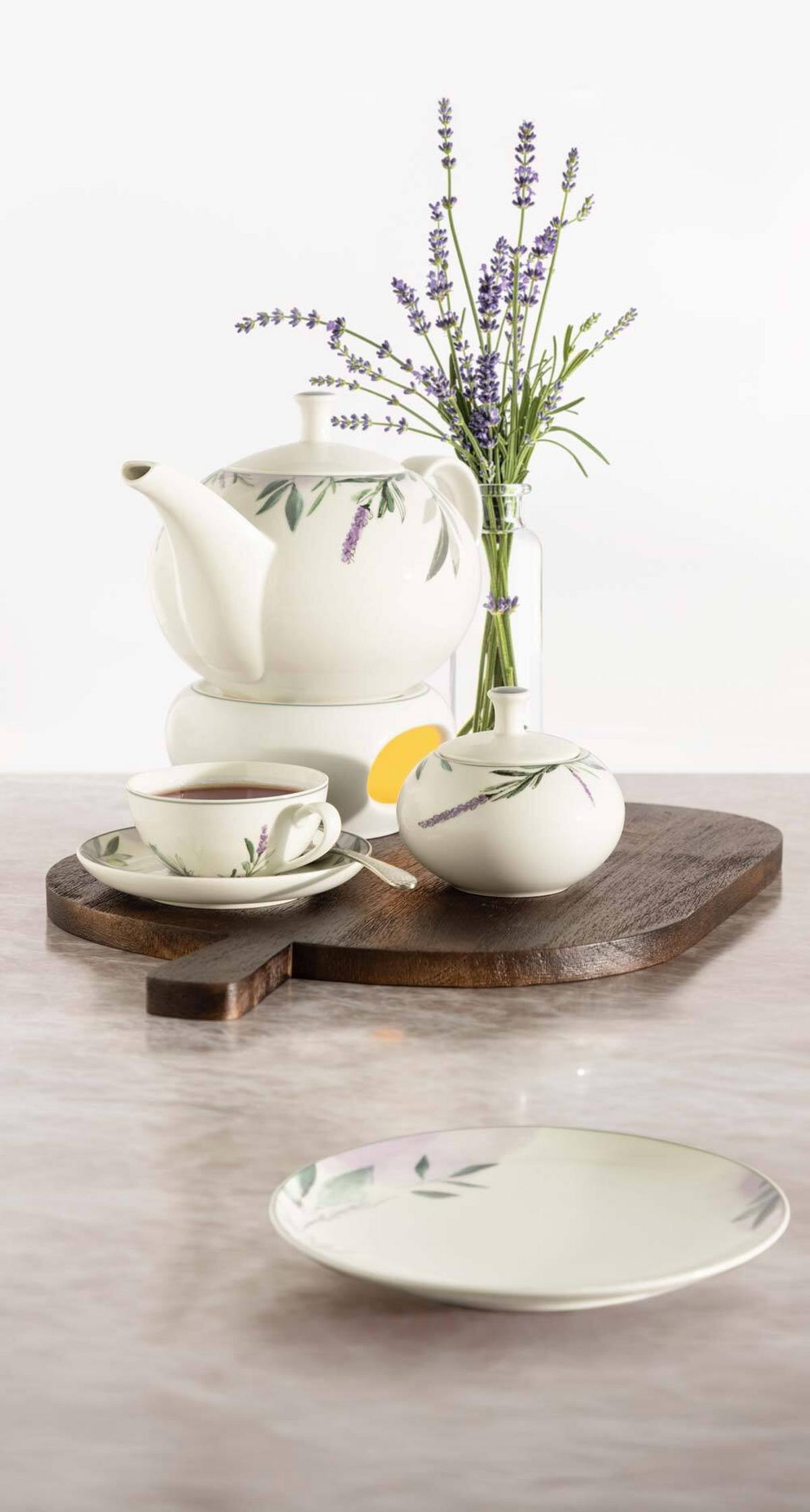 TEESERVICE Savona Provence bunt-beige 15-tlg. - Beige/Multicolor, Keramik (2/2/2cm) - Seltmann Weiden
