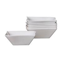 SERVIERSCHALEN Melodie weiß ø 18,5 cm 6er Set - Weiß, Keramik (18.5/5/18.5cm) - Ritzenhoff Breker