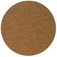 IN- & OUTDOOR FLACHGEWEBE TEPPICH PORTO RUND - Naturfarben, Textil (100/100cm) - Snapstyle